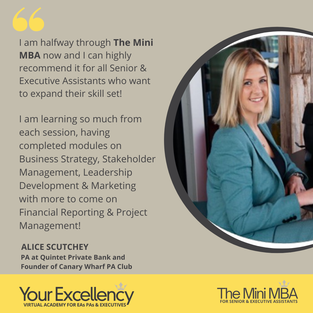 The Mini MBA for Senior & Executive Assistants